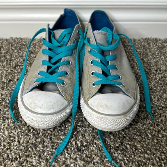 Converse Chuck Taylor All Star Shoes Gray - Picture 1 of 6